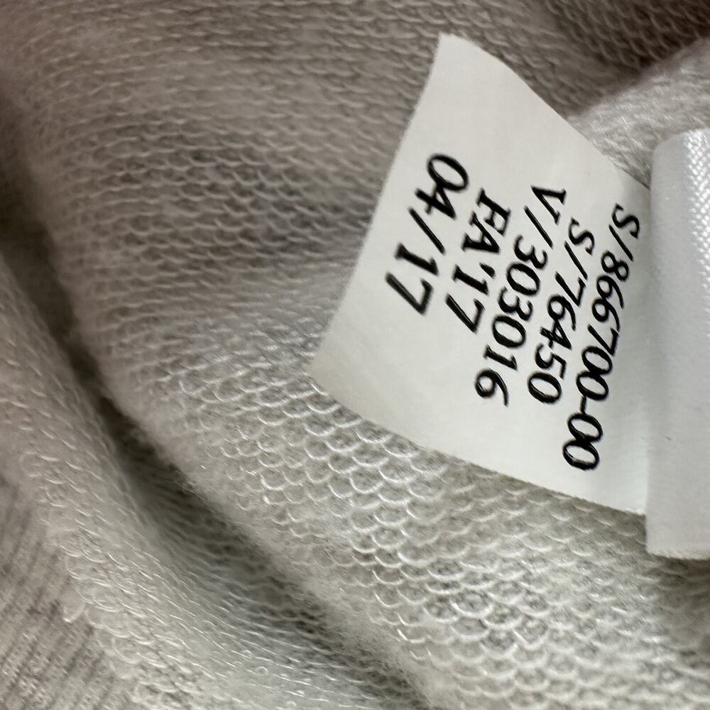 Athleta Dress Womens Large Gray Striped Criss Cross Sweatshirt Lagenlook Casual - Picture 10 of 15